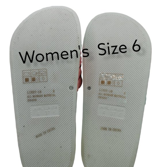 Bamboo Tie Dye Slide Sandal Women's Size 6 - Picture 3 of 7